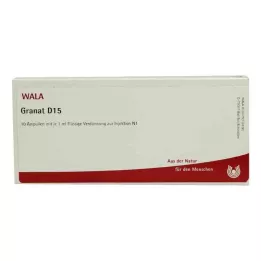 GRANAT D 15 ampullák, 10X1 ml