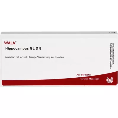 HIPPOCAMPUS GL D 8 ampullák, 10X1 ml