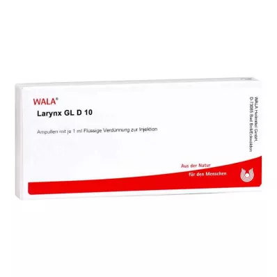 LARYNX GL D 10 ampulla, 10X1 ml