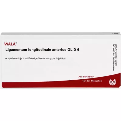 LIGAMENTUM LONGITUDINALE anterius GL D 6 ampulla, 10X1 ml