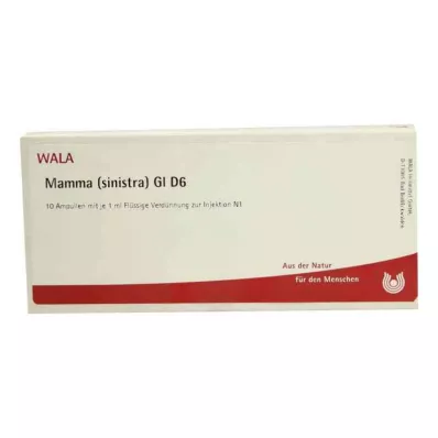 MAMMA SINISTRA GL D 6 ampulla, 10X1 ml MAMMA SINISTRA GL D 6 ampulla, 10X1 ml
