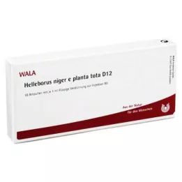 HELLEBORUS NIGER e planta tota D 12 ampulla, 10X1 ml