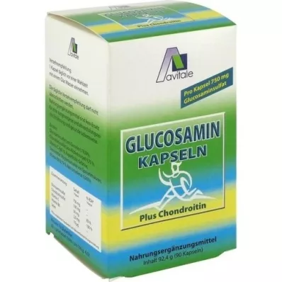 GLUCOSAMIN 750 mg+chondroitin 100 mg kapszula, 90 db