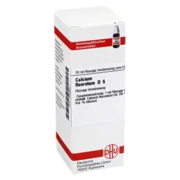 CALCIUM FLUORATUM D 6 Hígítás, 20 ml