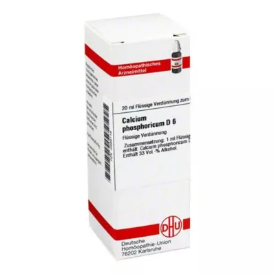 CALCIUM PHOSPHORICUM D 6 Hígítás, 20 ml