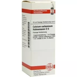 CALCIUM CARBONICUM Hahnemanni D 6 hígítás, 20 ml