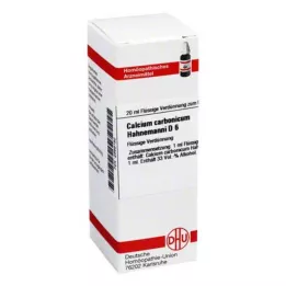 CALCIUM CARBONICUM Hahnemanni D 6 hígítás, 20 ml