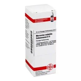 MERCURIUS SOLUBILIS Hahnemanni D 6 hígítás, 20 ml