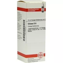 SILICEA D 6 Hígítás, 20 ml