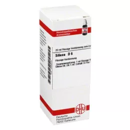 SILICEA D 6 Hígítás, 20 ml