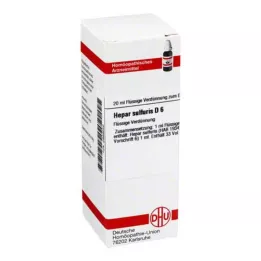 HEPAR SULFURIS D 6 Hígítás, 20 ml