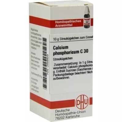 CALCIUM PHOSPHORICUM C 30 gömböcskék, 10 g