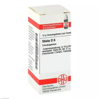 STICTA D 6 gömböcske, 10 g