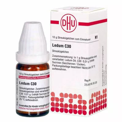 DHU Ledum C 30 golyócskák, 10 g