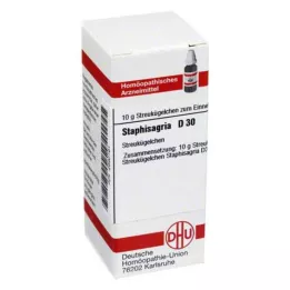 STAPHISAGRIA D 30 gömböcskék, 10 g