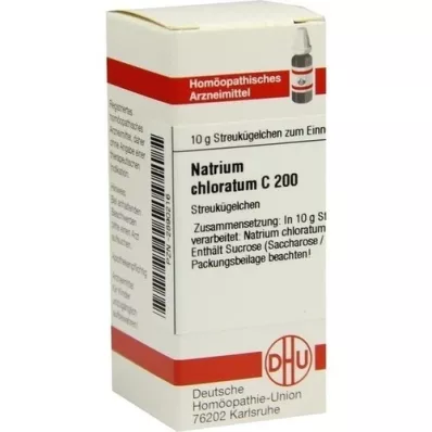 NATRIUM CHLORATUM C 200 golyócskák, 10 g