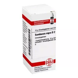 SAMBUCUS NIGRA D 2 gömböcskék, 10 g