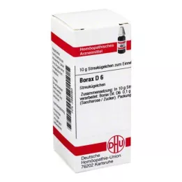 BORAX D 6 gömböcske, 10 g