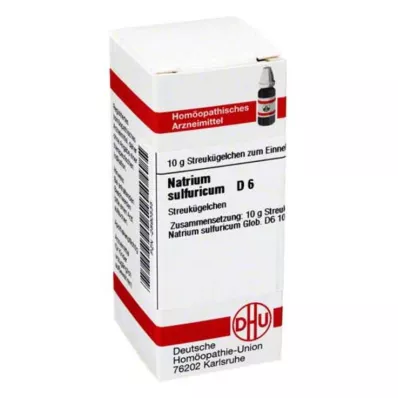 DHU Natrum sulfuricum D 6 gömböcskék, 10 g DHU Natrum sulfuricum D 6 gömböcskék, 10 g