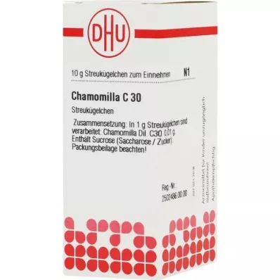 CHAMOMILLA C 30 gömböcskék, 10 g