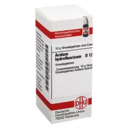 ACIDUM HYDROFLUORICUM D 12 gömböcske, 10 g