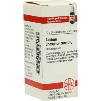 ACIDUM PHOSPHORICUM D 6 gömböcske, 10 g