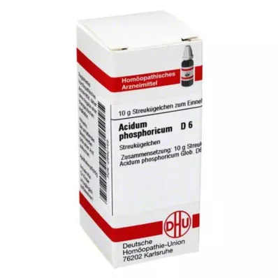 DHU Acidum phosphoricum D6 gömböcskék, 10 g