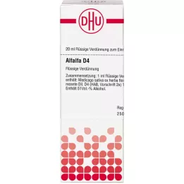 ALFALFA D 4 hígítás, 20 ml