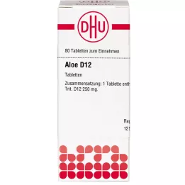 ALOE D 12 tabletta, 80 db