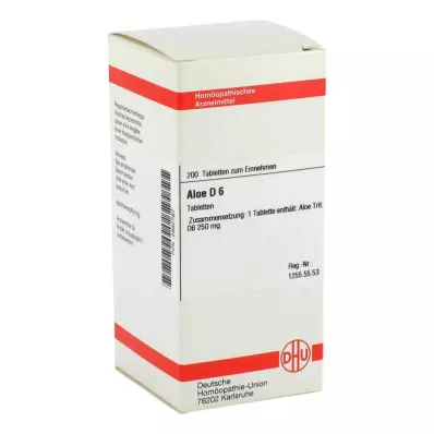 ALOE D 6 tabletta, 200 db