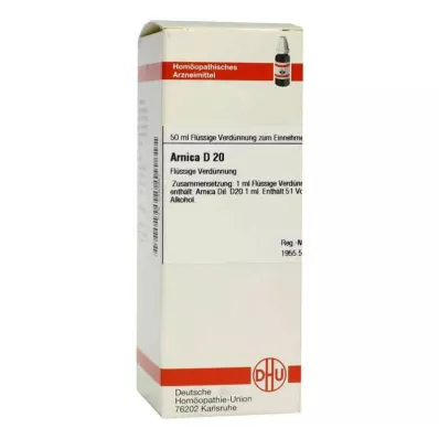 ARNICA D 20 hígítás, 50 ml ARNICA D 20 hígítás, 50 ml