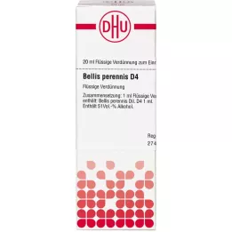 BELLIS PERENNIS D 4 hígítás, 20 ml