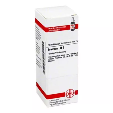 DHU Bromum D 6 hígítás, 20 ml