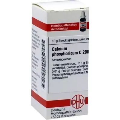 CALCIUM PHOSPHORICUM C 200 golyócskák, 10 g