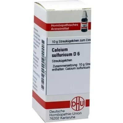 CALCIUM SULFURICUM D 6 gömböcske, 10 g