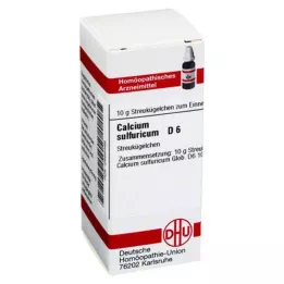 CALCIUM SULFURICUM D 6 gömböcske, 10 g
