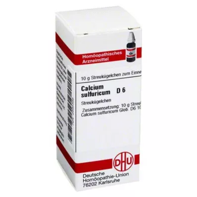 DHU Calcium sulfuricum D 6 gömböcskék, 10 g DHU Calcium sulfuricum D 6 gömböcskék, 10 g