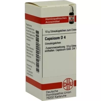 CAPSICUM D 4 gömböcske, 10 g