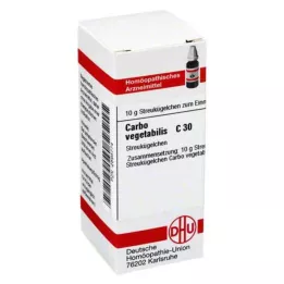CARBO VEGETABILIS C 30 gömböcskék, 10 g
