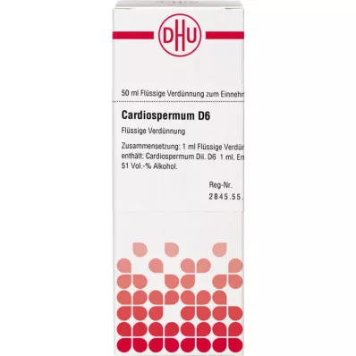 CARDIOSPERMUM D 6 Hígítás, 50 ml