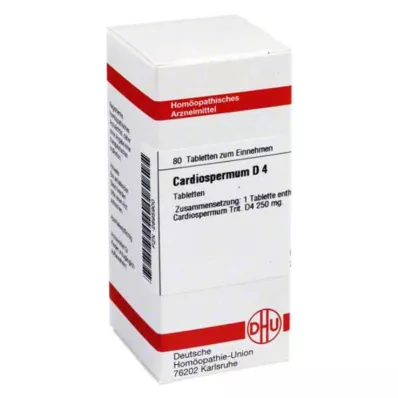 DHU Cardiospermum D 4 tabletta, 80 db