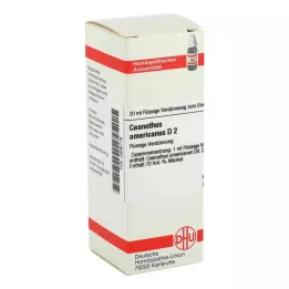 CEANOTHUS AMERICANUS D 2 Hígítás, 20 ml