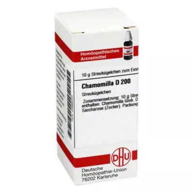 DHU Chamomilla D 200 gömböcske, 10 g DHU Chamomilla D 200 gömböcske, 10 g