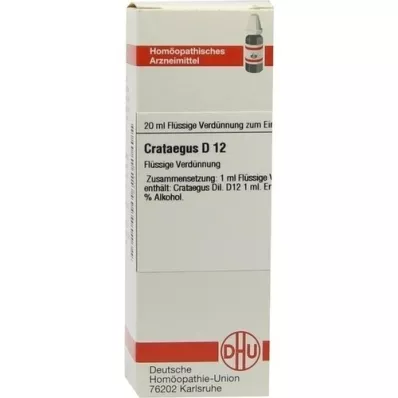 CRATAEGUS D 12 Hígítás, 20 ml
