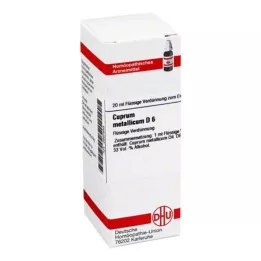 CUPRUM METALLICUM D 6 Hígítás, 20 ml