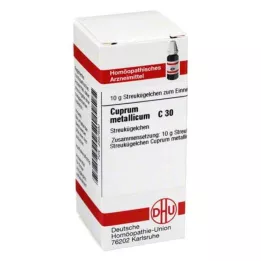 CUPRUM METALLICUM C 30 golyócskák, 10 g