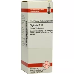 DIGITALIS D 12 Hígítás, 20 ml