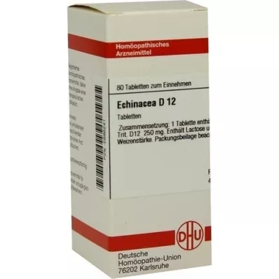 ECHINACEA HAB D 12 tabletta, 80 db