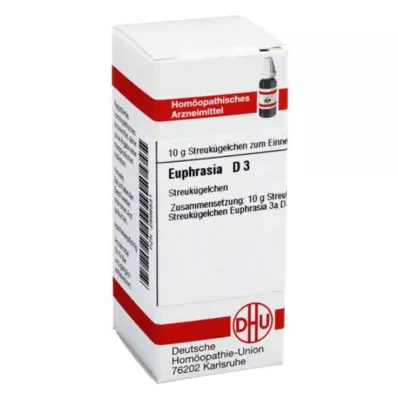 DHU Euphasia D 3 gömböcskék, 10 g