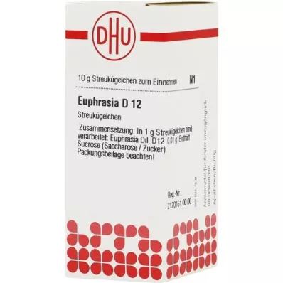 EUPHRASIA D 12 gömböcske, 10 g